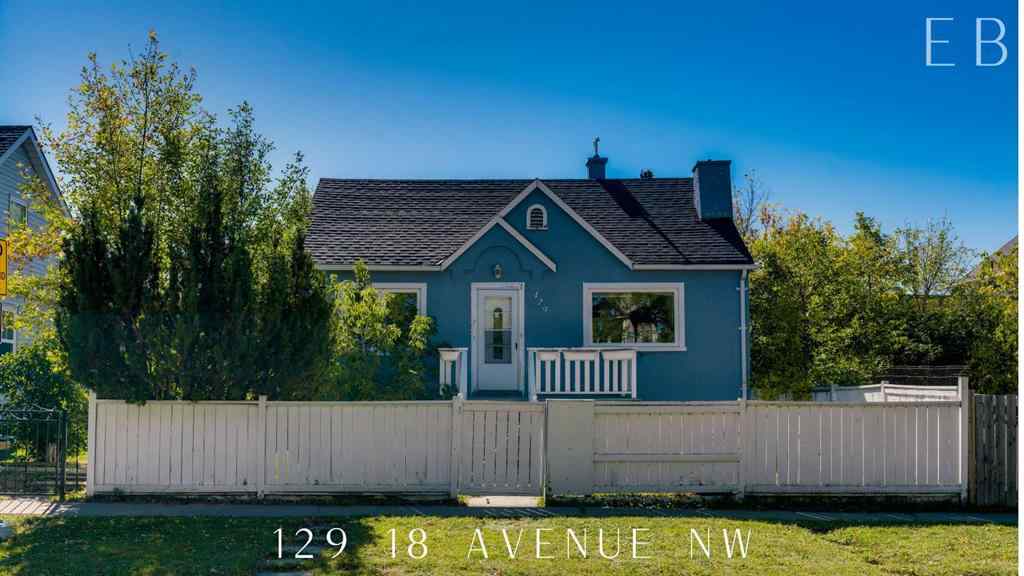 MLS® A2267878 - 129 18 Avenue NW in Tuxedo Park Calgary, Residential
