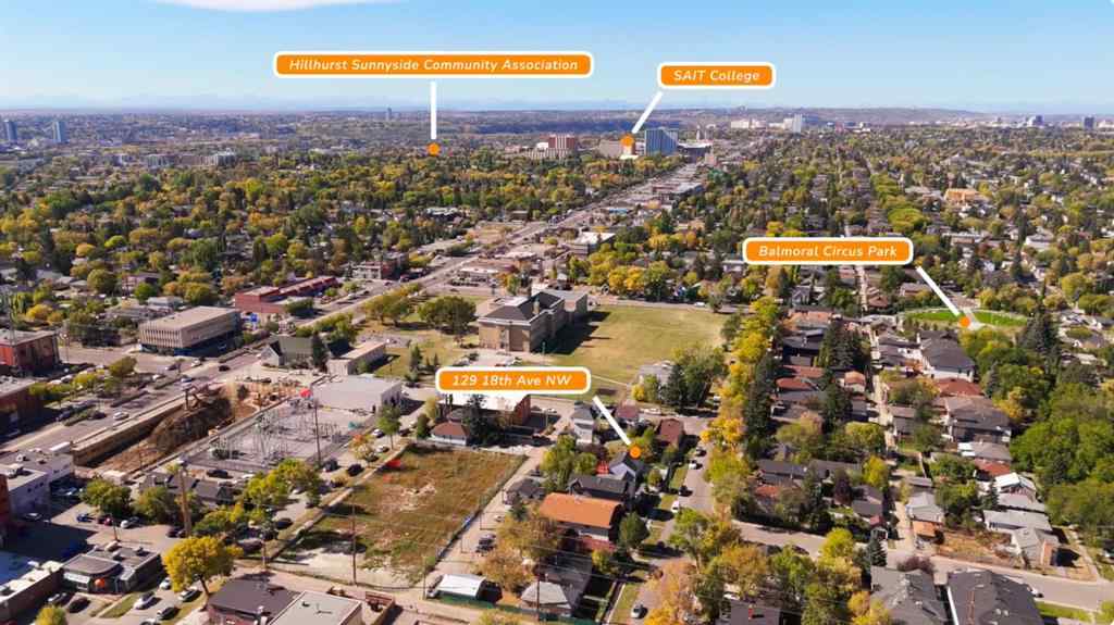 MLS® A2267878 - 129 18 Avenue NW in Tuxedo Park Calgary, Residential