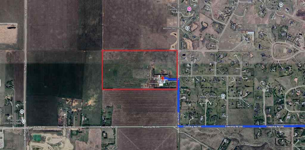 MLS® A2267888 - 250079 Range Road 32   in Springbank Rural Rocky View County, Land