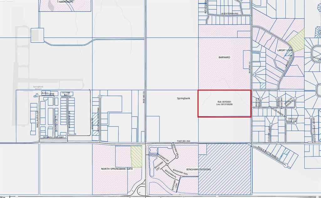 MLS® A2267888 - 250079 Range Road 32   in Springbank Rural Rocky View County, Land