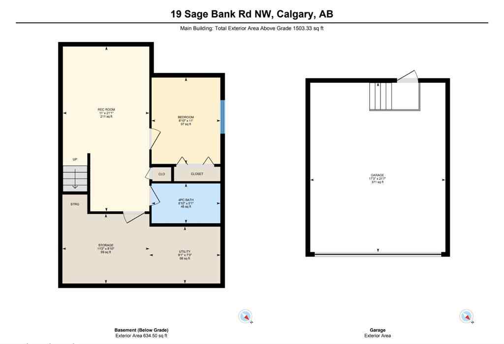 MLS® A2267895 - 19 Sage Bank Road NW in Sage Hill Calgary, Residential