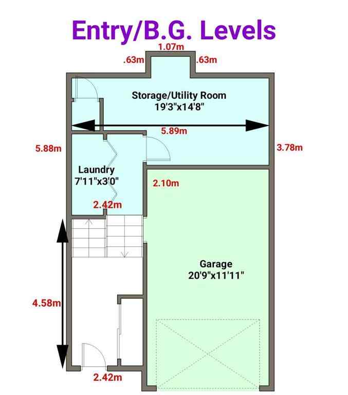 MLS® A2267899 - 357 Point Mckay Gardens NW in Point McKay Calgary, Residential
