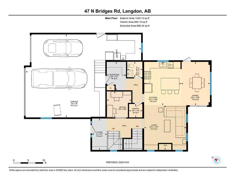 MLS® A2267909 - 47 North Bridges Road SW in Bridges of Langdon Langdon, Residential
