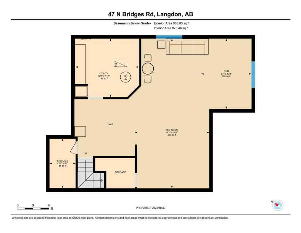 MLS® A2267909 - 47 North Bridges Road SW in Bridges of Langdon Langdon, Residential