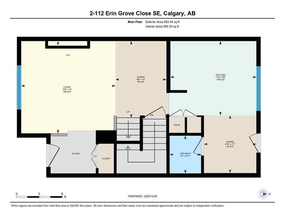 MLS® A2267968 - Unit #2 112 Erin Grove Close SE in Erin Woods Calgary, Residential