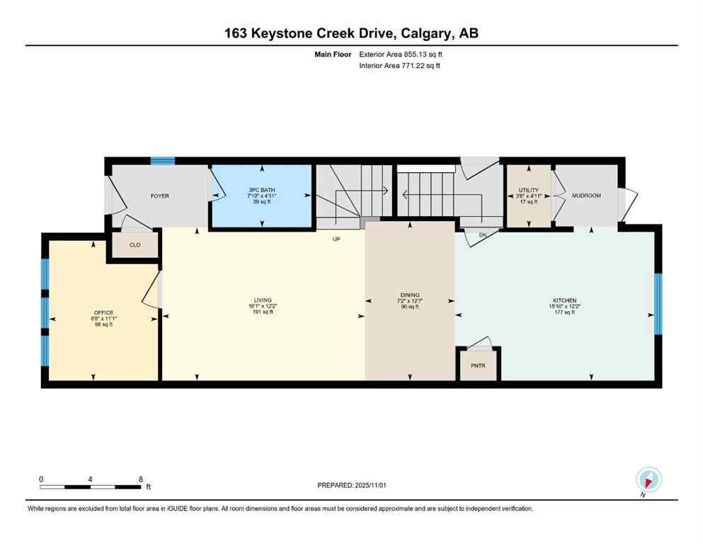 MLS® A2267984 - 163 Keystone Creek Drive NE in Keystone Hills Calgary, Residential