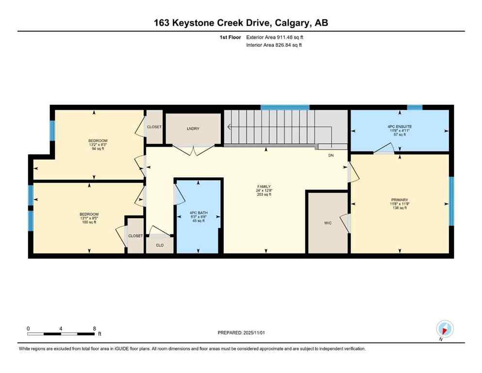 MLS® A2267984 - 163 Keystone Creek Drive NE in Keystone Hills Calgary, Residential