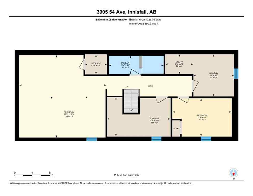 MLS® A2268006 - 3905 54 Avenue  in Southwest Innisfail Innisfail, Residential