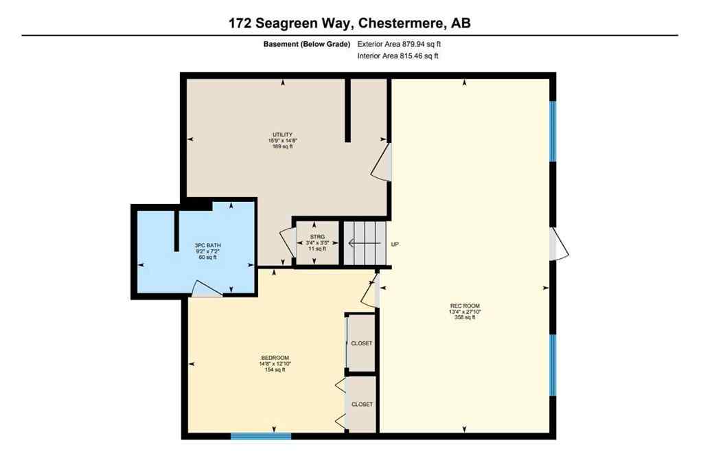 MLS® A2268032 - 172 Seagreen Way  in West Creek Chestermere, Residential