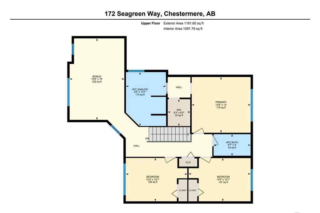 MLS® A2268032 - 172 Seagreen Way  in West Creek Chestermere, Residential