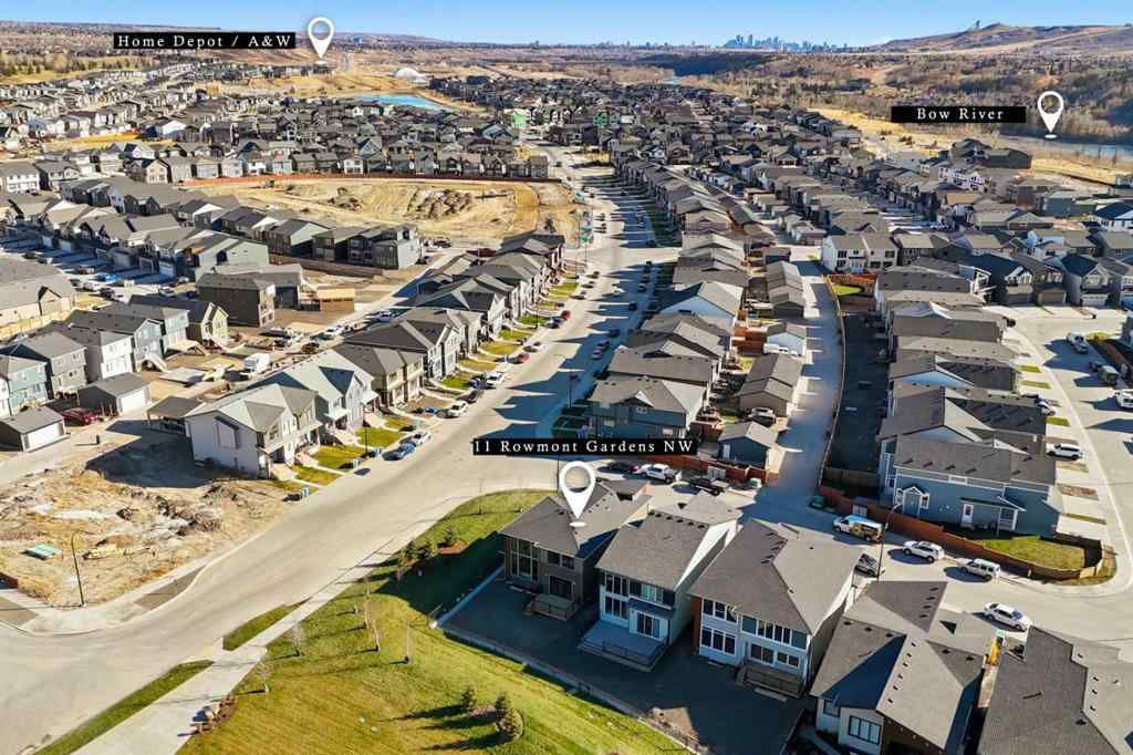 MLS® A2268052 - 11 Rowmont Gardens NW in Haskayne Calgary, Residential