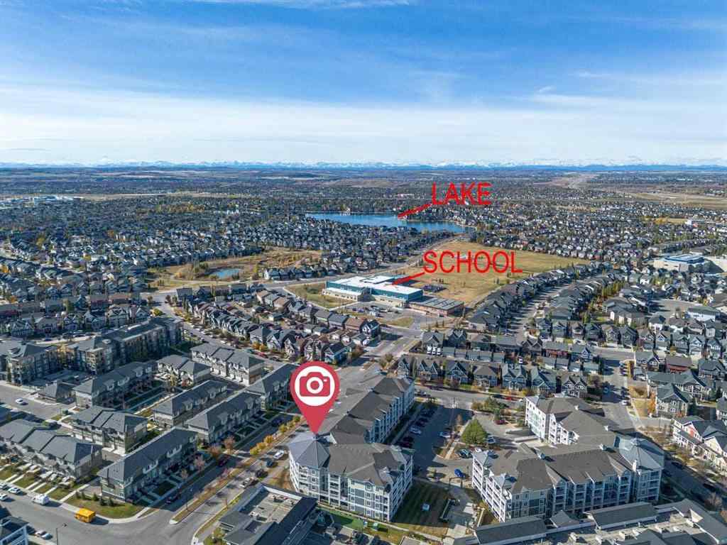 MLS® A2268060 - Unit #417 110 Auburn Meadows View SE in Auburn Bay Calgary, Residential