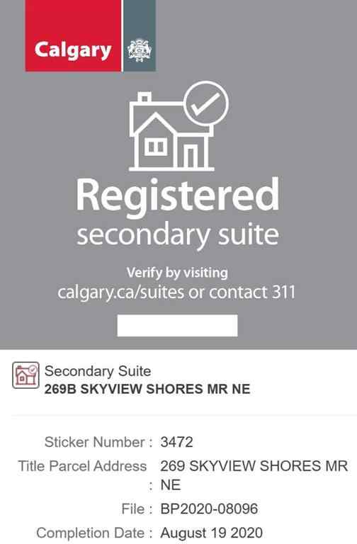 MLS® A2268068 - 269 Skyview Shores Manor NE in Skyview Ranch Calgary, Residential