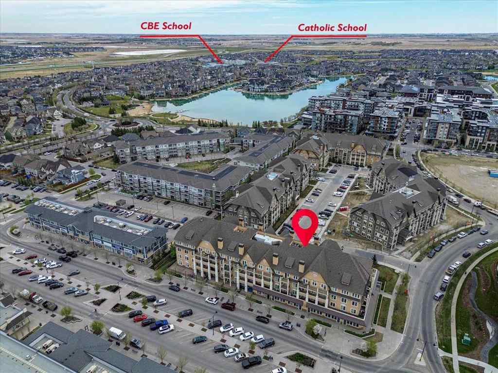 MLS® A2268069 - Unit #218 10 Mahogany Mews SE in Mahogany Calgary, Residential