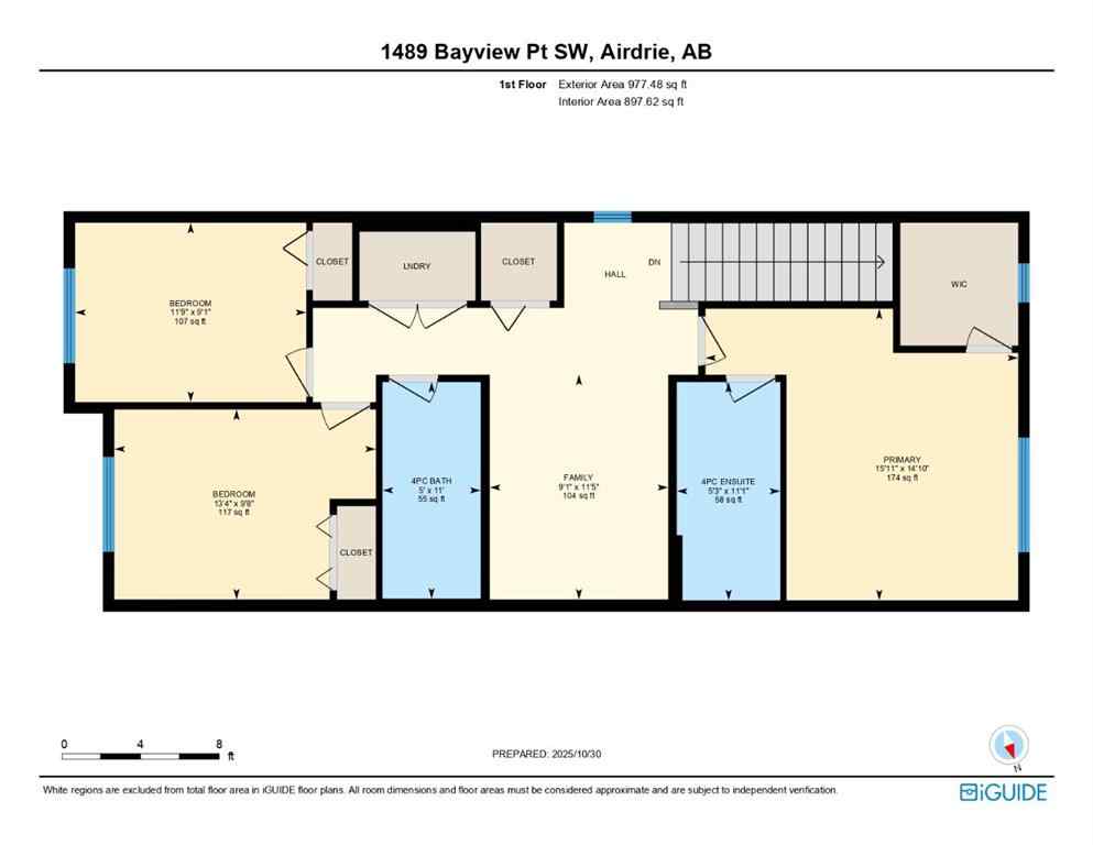 MLS® A2268070 - 1489 Bayview Point SW in Bayview Airdrie, Residential