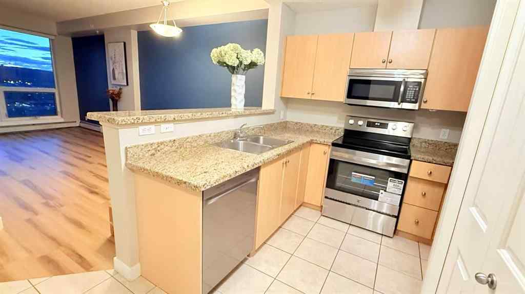 MLS® A2268138 - Unit #1411 1053 10 Street SW in Beltline Calgary, Residential