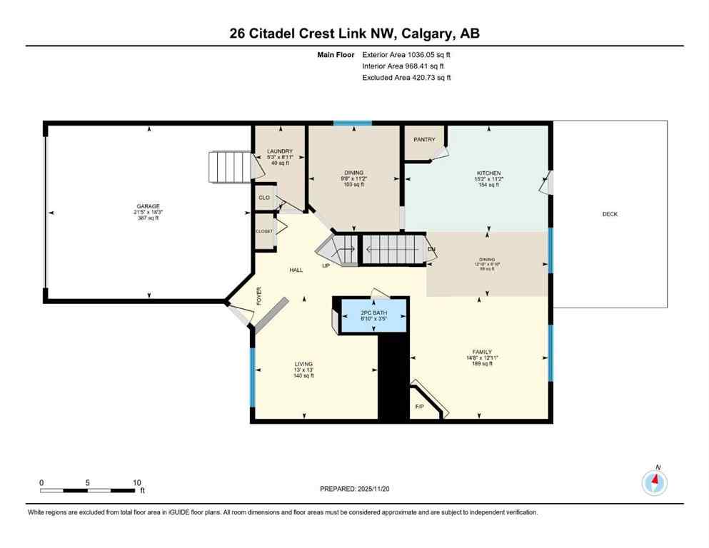 MLS&reg; # A2268156 - 26 Citadel Crest Link NW in Citadel Calgary, Residential Open Houses