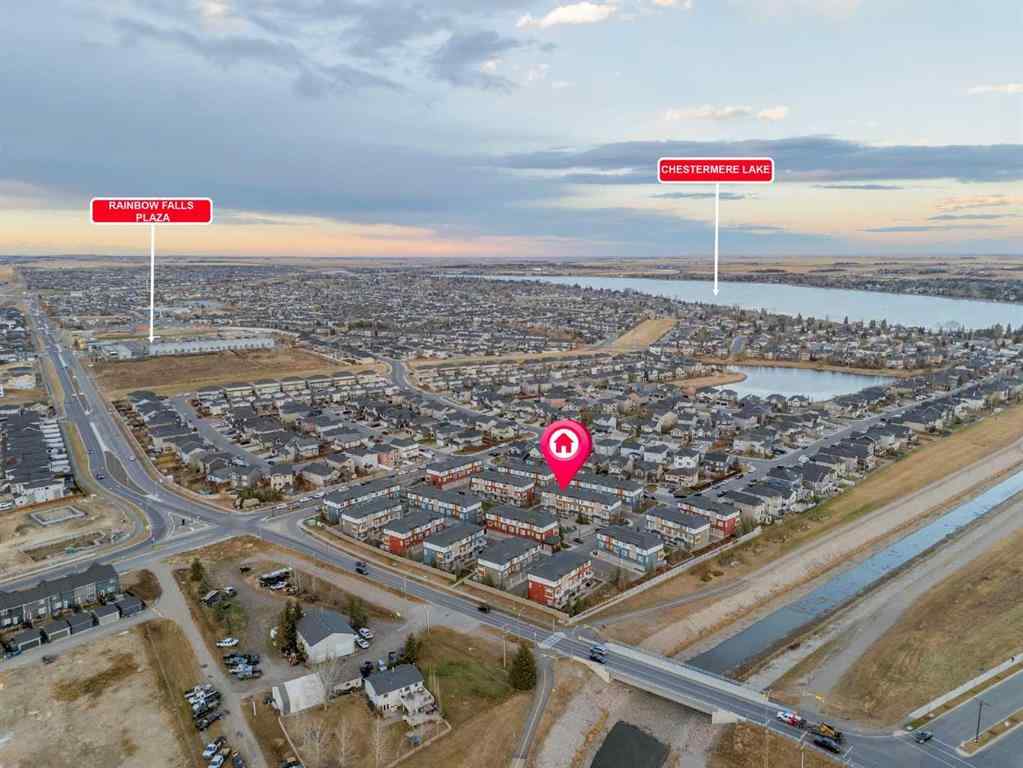 MLS® A2268161 - Unit #58 111 Rainbow Falls Gate  in Rainbow Falls Chestermere, Residential
