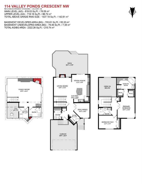 MLS® A2268163 - 114 Valley Ponds Crescent NW in Valley Ridge Calgary, Residential