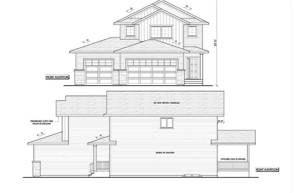 MLS® A2268213 - 14 Vista Close  in Valley Ridge Blackfalds, Residential