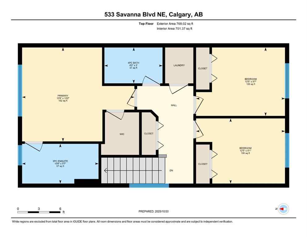 MLS® A2268216 - 533 Savanna Boulevard NE in Saddle Ridge Calgary, Residential