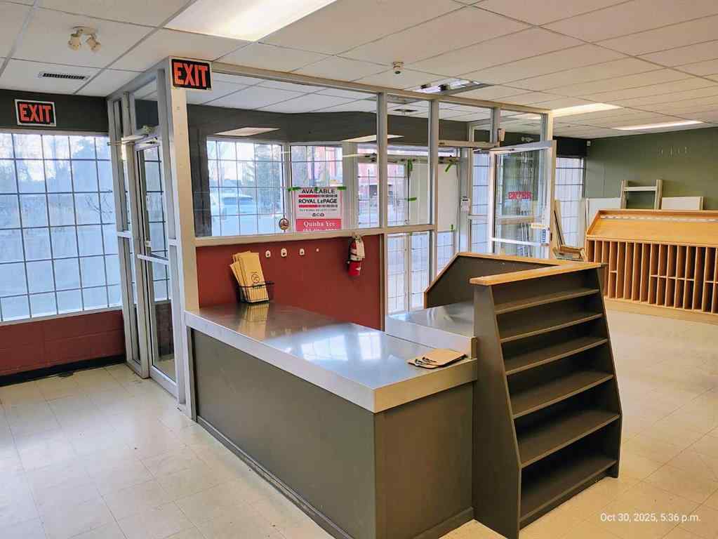 MLS® A2268221 - Unit #A7 5043 50A Street  in Downtown Sylvan Lake, Commercial