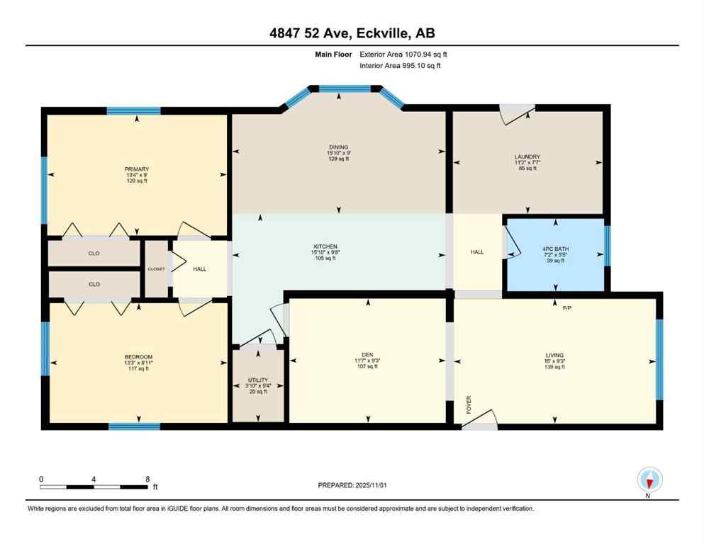 MLS® A2268245 - 4847 52 Avenue  in NONE Eckville, Residential