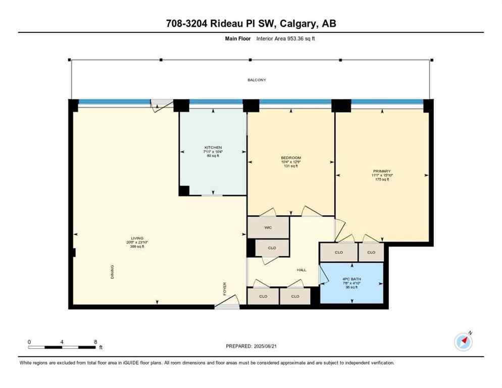 MLS® A2268255 - Unit #708 3204 Rideau Place SW in Rideau Park Calgary, Residential