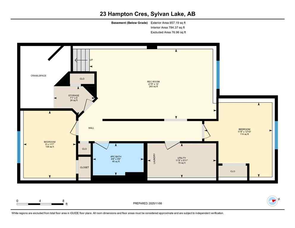 MLS&reg; # A2268257 - 23 Hampton Crescent  in Hampton Pointe Sylvan Lake, Residential Open Houses