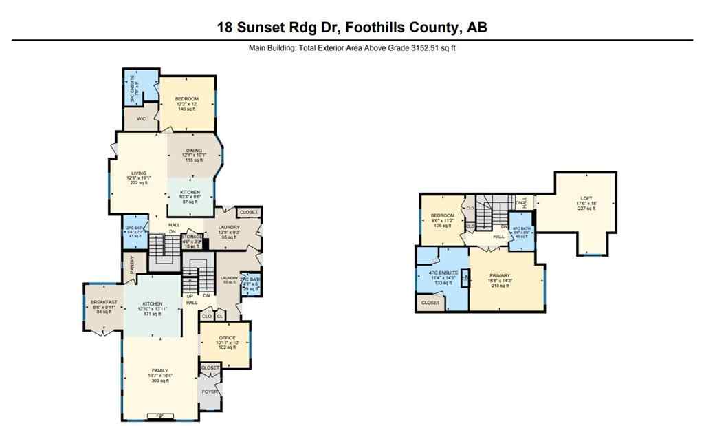 MLS® A2268266 - 18 Sunset Ridge Drive  in NONE Rural Foothills County, Residential