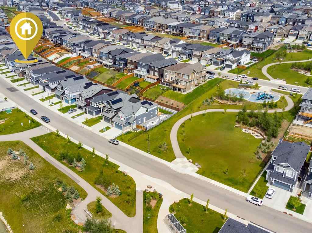 MLS® A2268271 - 264 Lucas Way NW in Livingston Calgary, Residential