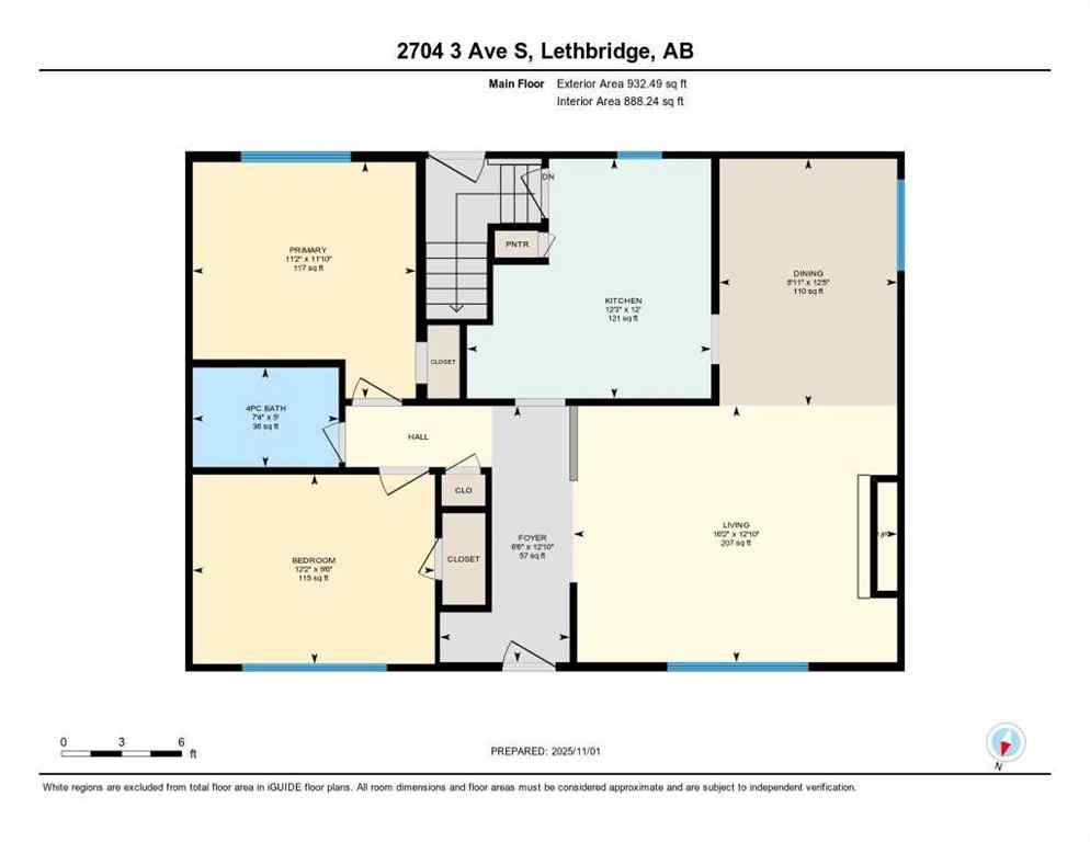 MLS® A2268276 - 2704 3 Avenue S in Indian Battle Heights Lethbridge, Residential