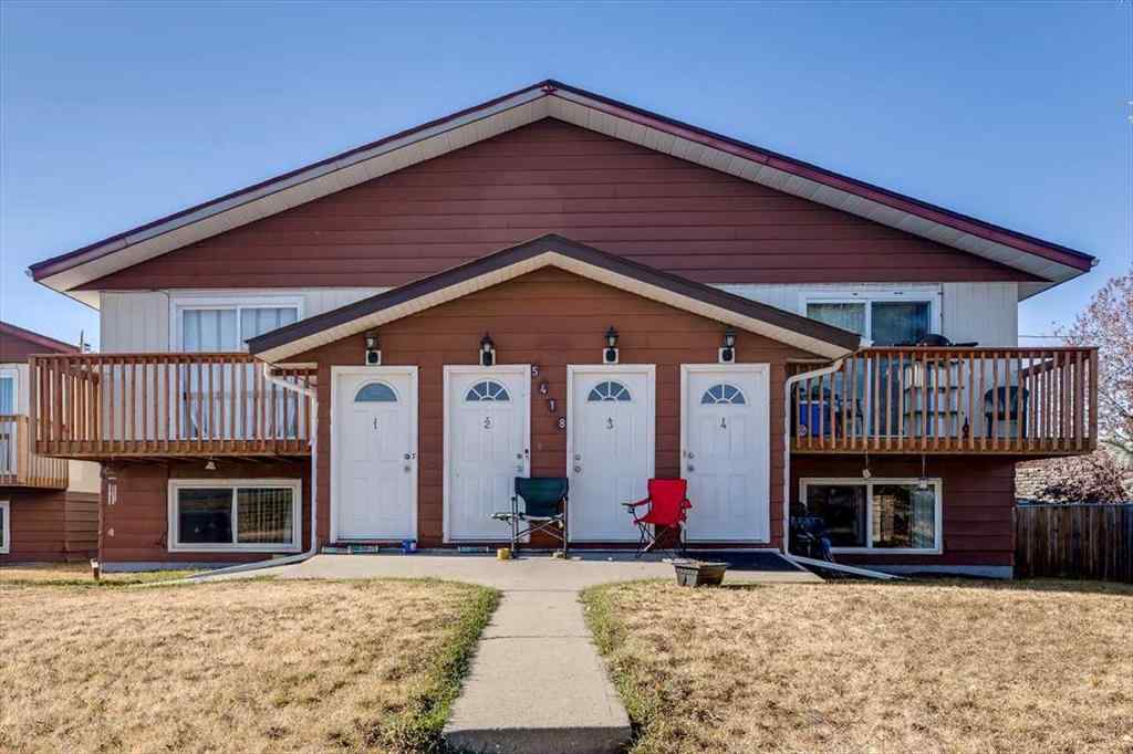 MLS® A2268282 - 5418 and 5422 48 Avenue  in NONE Olds, Multi-Family