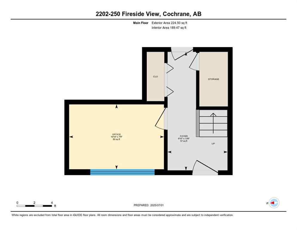 MLS® A2268289 - Unit #2202 250 Fireside View  in Fireside Cochrane, Residential