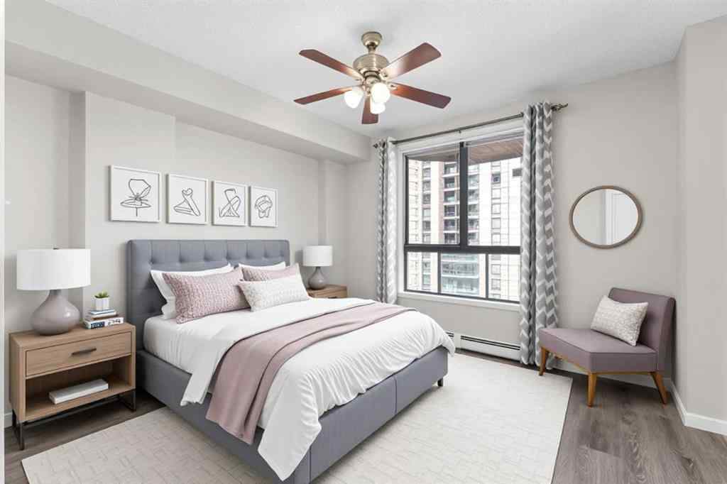 MLS® A2268295 - Unit #910 1111 6 Avenue SW in Downtown West End Calgary, Residential