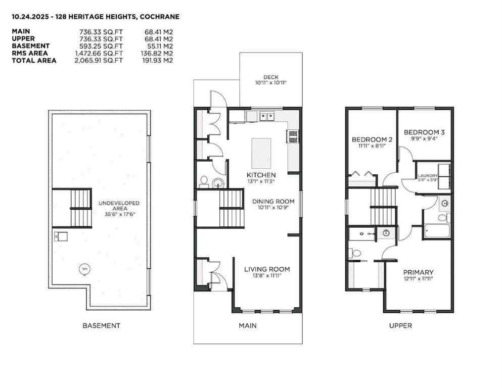 MLS® A2268317 - 128 Heritage Heights  in Heritage Hills Cochrane, Residential