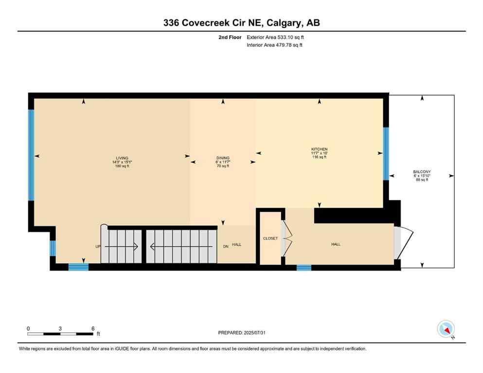 MLS® A2268338 - 336 Covecreek Circle NE in Coventry Hills Calgary, Residential