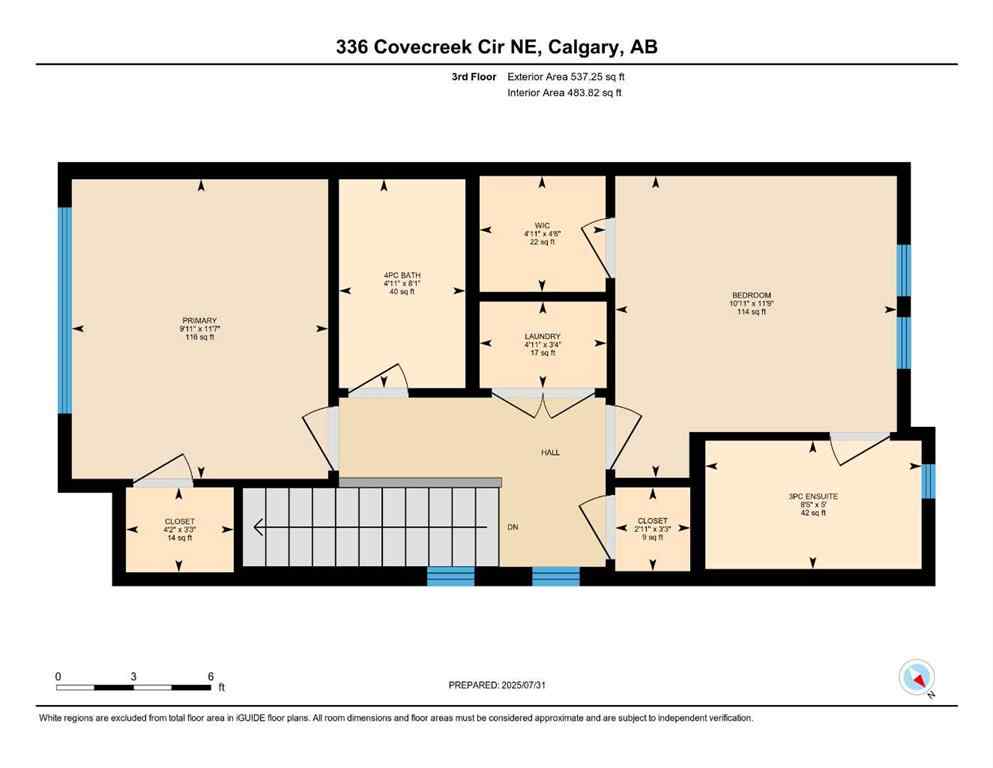 MLS® A2268338 - 336 Covecreek Circle NE in Coventry Hills Calgary, Residential
