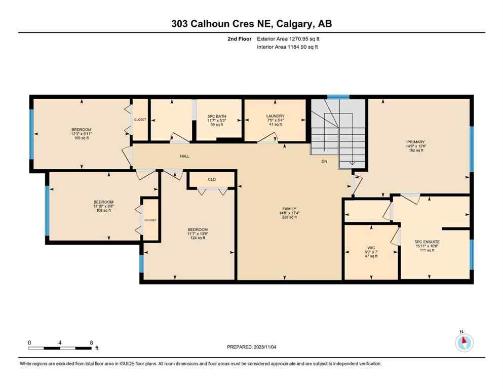 MLS® A2268350 - 303 Calhoun Crescent NE in Livingston Calgary, Residential