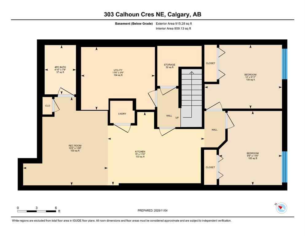 MLS® A2268350 - 303 Calhoun Crescent NE in Livingston Calgary, Residential
