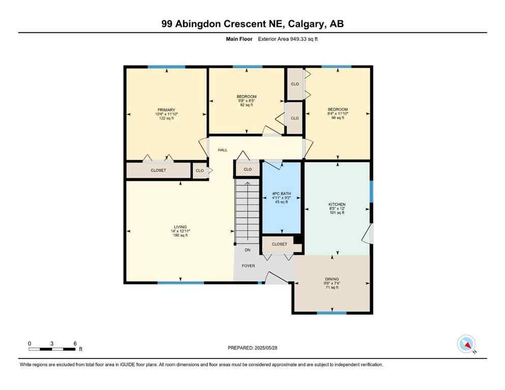 MLS® A2268364 - 99 Abingdon Crescent NE in Abbeydale Calgary, Residential