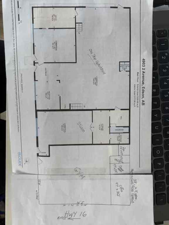 MLS® A2268457 - 4903 2 Avenue E in NONE Edson, Commercial