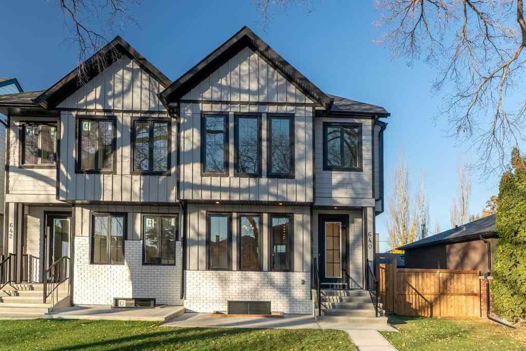 MLS® A2268467 - 640 25 Avenue NW in Mount Pleasant Calgary, Residential