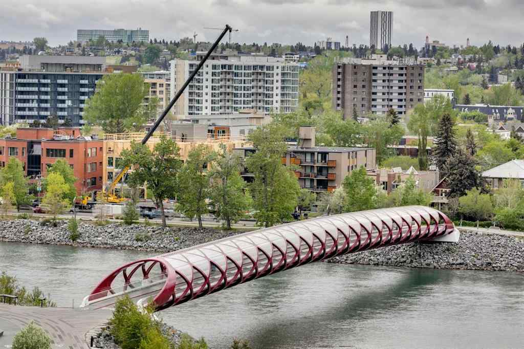 MLS® A2268476 - Unit #510 327 9A Street NW in Sunnyside Calgary, Residential