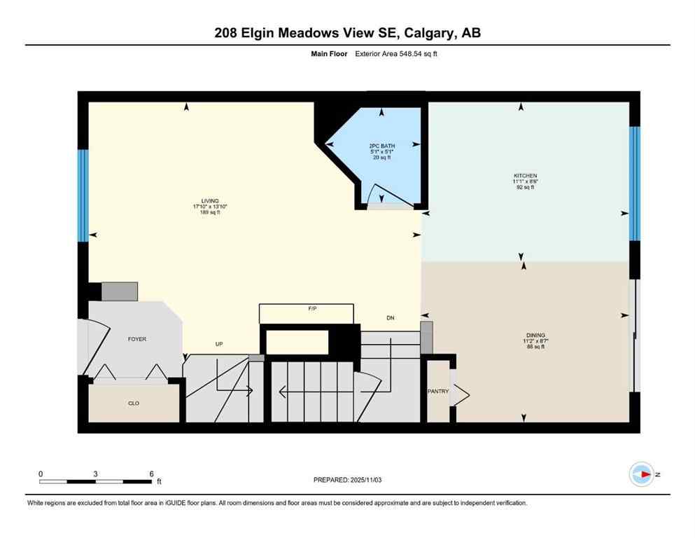 MLS® A2268495 - 208 Elgin Meadows View SE in McKenzie Towne Calgary, Residential