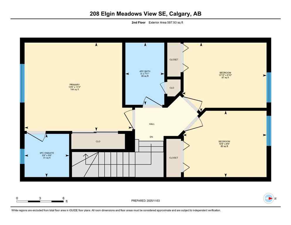 MLS® A2268495 - 208 Elgin Meadows View SE in McKenzie Towne Calgary, Residential