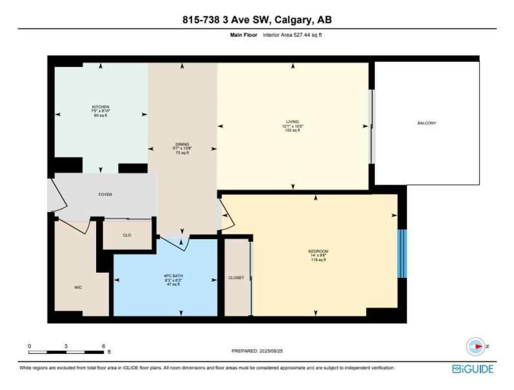 MLS® A2268538 - Unit #815 738 3 Avenue SW in Eau Claire Calgary, Residential