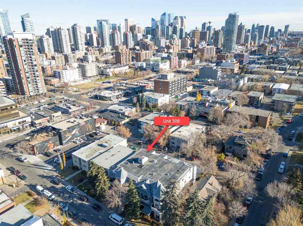 MLS® A2268544 - Unit #306 1720 13 Street SW in Lower Mount Royal Calgary, Residential