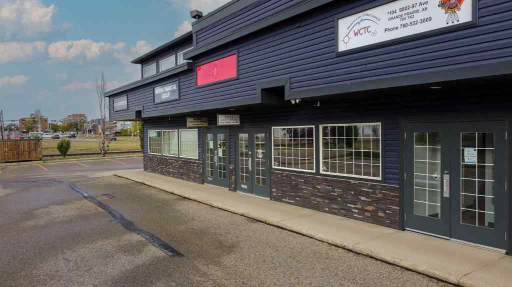 MLS® A2268557 - Unit #103 9802 97 Avenue  in Central Business District Grande Prairie, Commercial