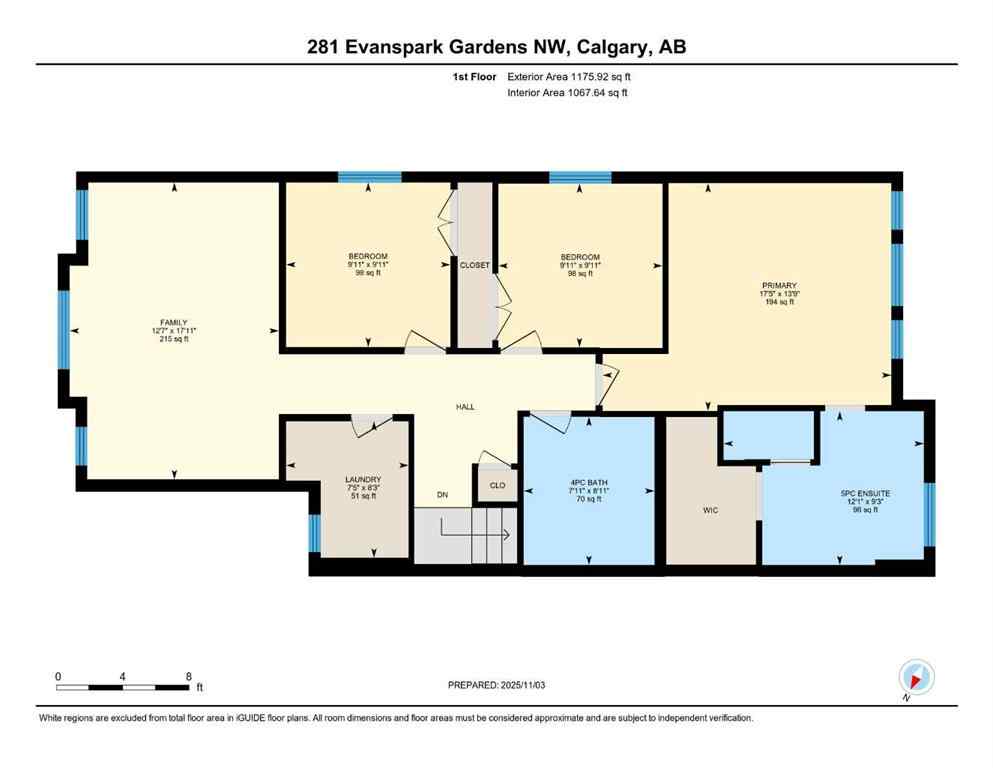 MLS® A2268648 - 281 Evanspark Gardens NW in Evanston Calgary, Residential
